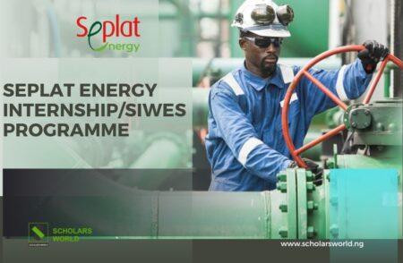 Seplat Energy Internship