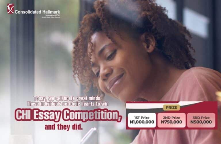 CHI Essay Competition (Consolidation Hallmark Insurance) for Nigerians: ₦1m Prize