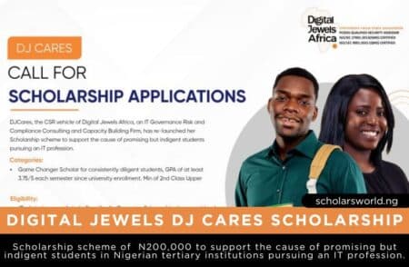 Digital Jewels Dj Cares Scholarship