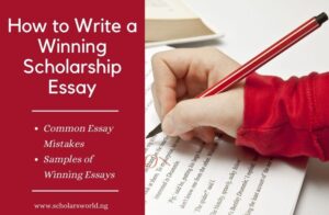 How to Write Winning Scholarship Essays