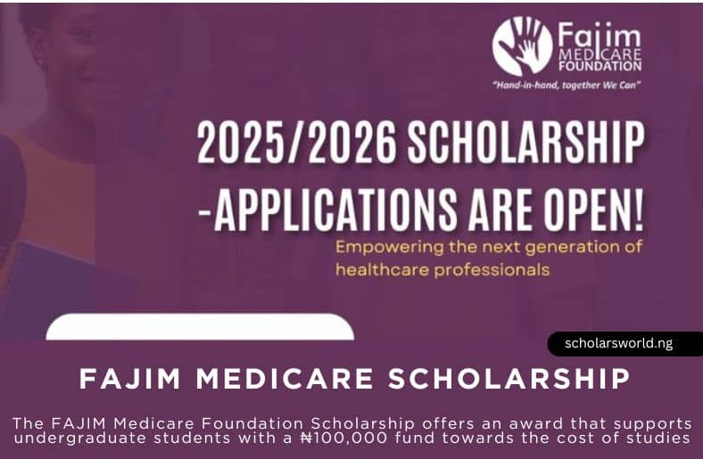 FAJIM Medicare Foundation Scholarship