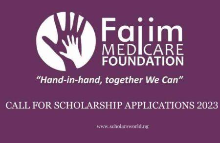 Fajim Medicare Foundation Scholarship
