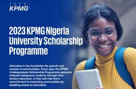 KPMG University Scholarship Programme