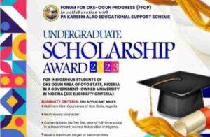 Kareem Alao Educational Scholarship