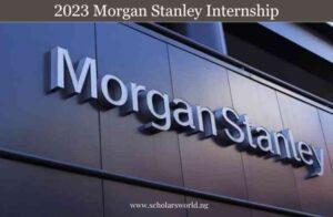 Morgan Stanley Internship