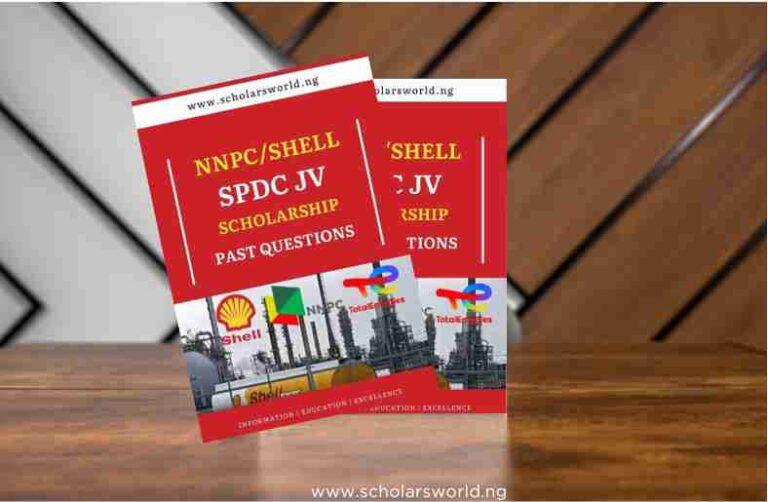 DOWNLOAD: NNPC/Shell Scholarship Past Questions (SPDC Scholarship)