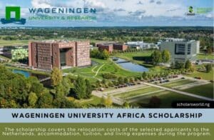 Wageningen University Africa Scholarship