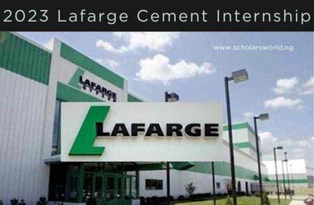Lafarge Cement Graduate Trainee Program