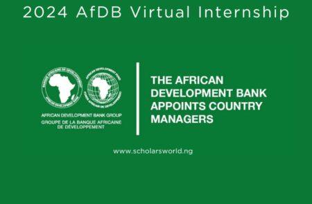 AfDB Virtual Internship
