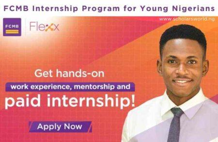 FCMB Internship Program for Young Nigerians