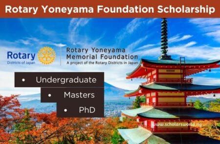 Rotary Yoneyama Foundation Scholarship