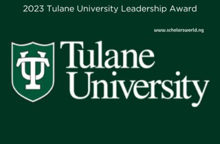 Tulane University Leadership Award
