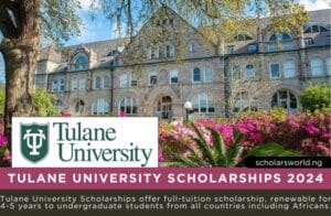 Tulane University Scholarship