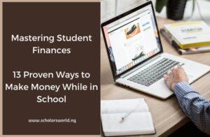Discover 13 practical and proven methods to earn money while you're in school. These strategies will help you manage your finances and gain valuable experience.