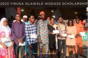 Alhaja Yinusa Olawale Ikodass Scholarship