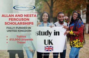 Allan and Nesta Ferguson Scholarships