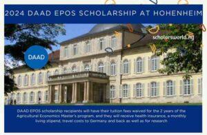DAAD EPOS Scholarship