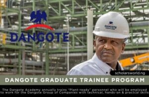 Dangote Graduate Trainee Program
