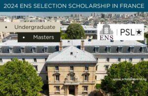 ENS Selection Scholarship