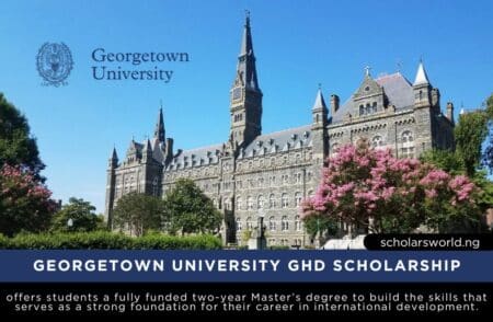 Georgetown University Scholarship