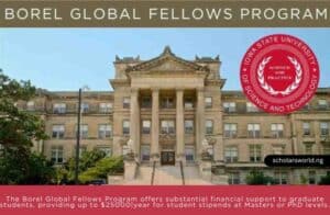 Iowa State University Scholarship (Borel Global Fellows Program)