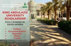 King AbdulAziz University Scholarship