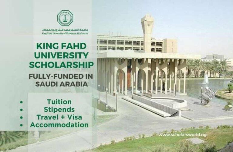 2025 King Fahd University Scholarship (KFUPM): Explore Opportunity in ...