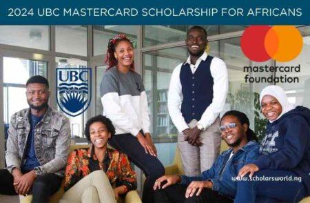 Mastercard University of British Columbia Scholarship