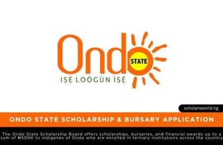 Ondo State Scholarship Board Login & Bursary Application