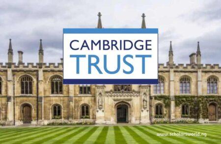 Cambridge Trust Scholarships