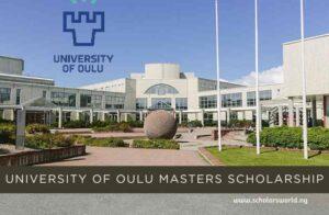 University of Oulu Masters Scholarship