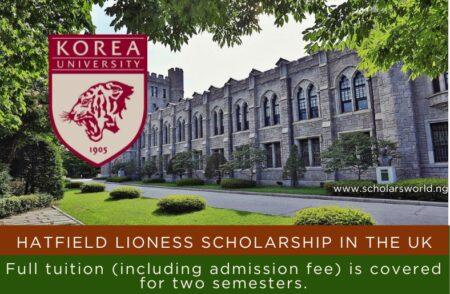 2024 Korea University Scholarships for International Undergraduates