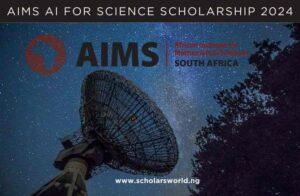 AIMS AI for Science Scholarship