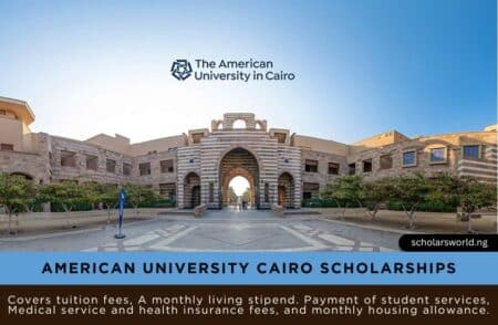 American University Cairo AUC African Scholarship