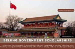 Beijing Government Scholarships