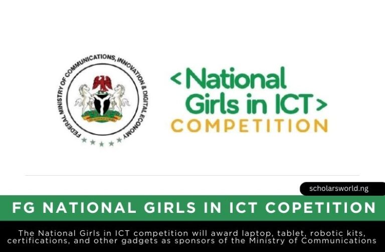 2026 Federal Government National Girls in ICT Competition: Win Laptops, Tablets & More