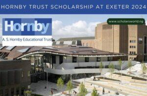 Hornby Trust Scholarship