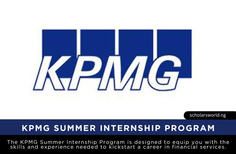 KPMG Summer Internship Program