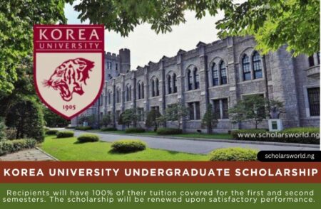 Korea University Scholarship