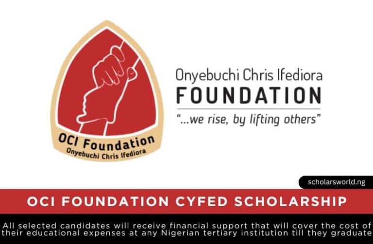 OCI Foundation Scholarship