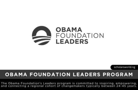 Obama Foundation Leaders Program