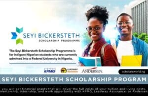 Seyi Bickersteth Scholarship