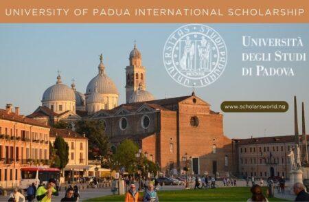 University of Padua International Excellence Scholarship