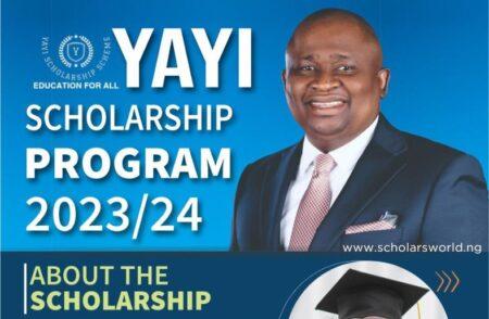 Yayi Scholarship Shortlist