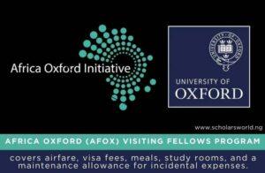 AfOx Visiting Fellows Program