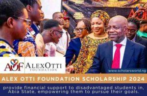 Alex Otti Foundation Scholarship