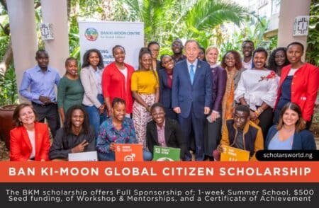 Ban Ki-Moon Global Citizen Scholarship