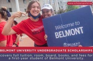 Belmont University Undergraduate Scholarships