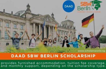 DAAD SBW Berlin Scholarship