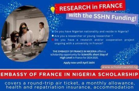 Embassy of France in Nigeria Scholarship